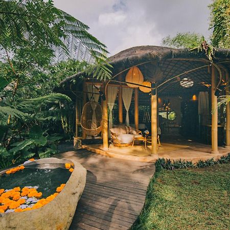 Villa Hideout Eco Bamboo House Bali Selat Exterior foto